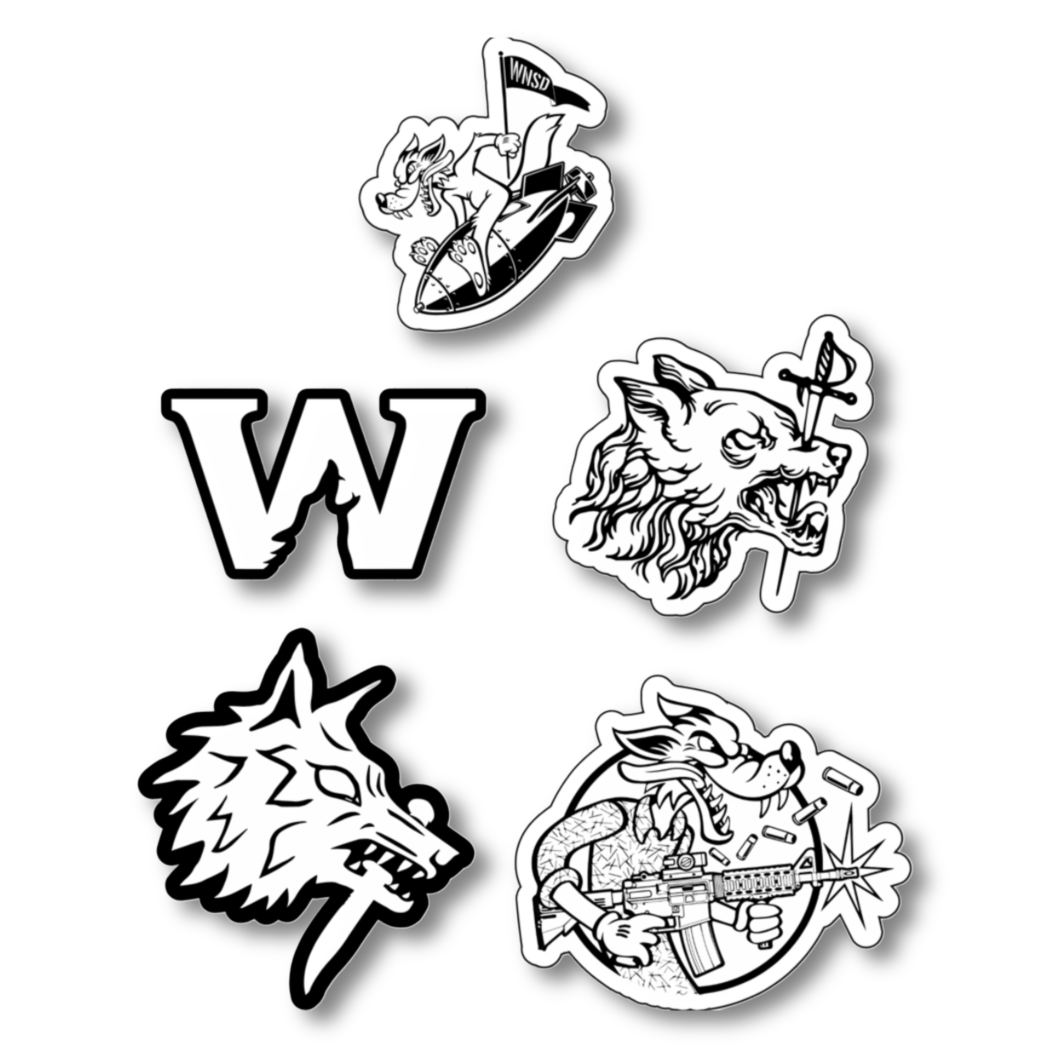 THE PACK STICKER PACK image 1