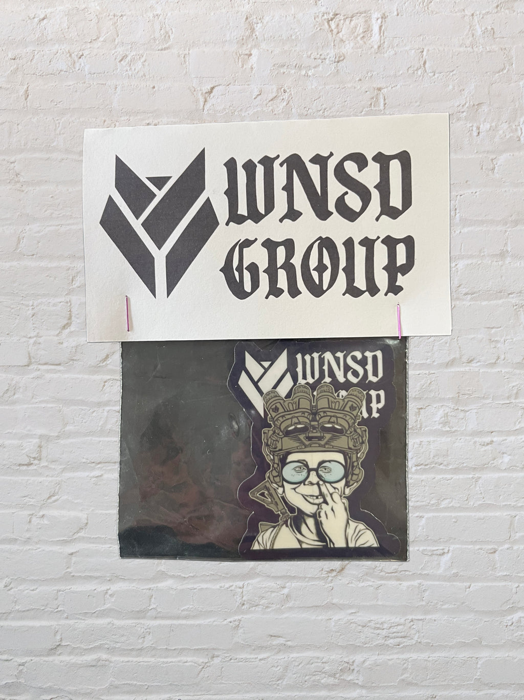 WNSD GUN GEEK STICKER image 0