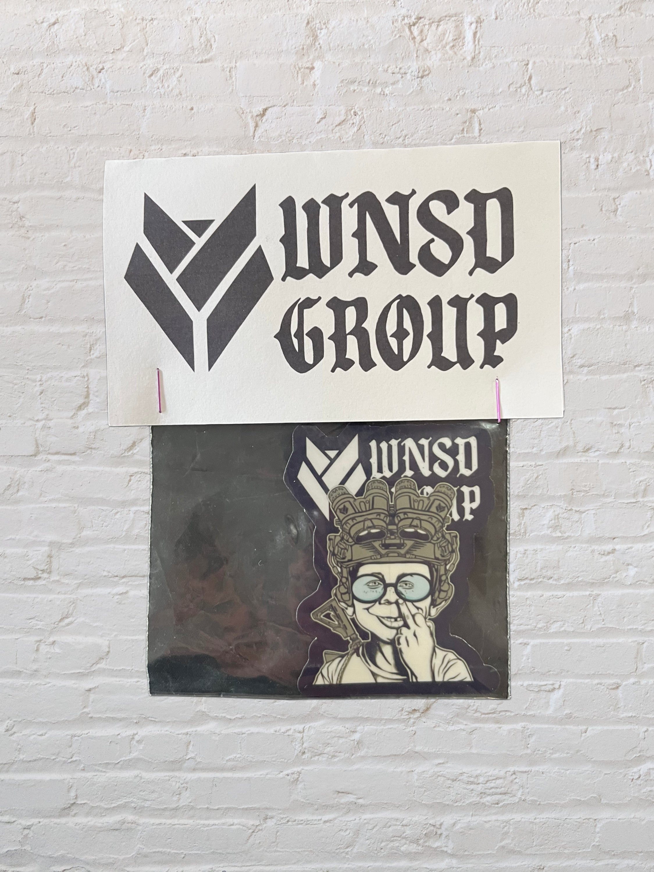 WNSD GUN GEEK STICKER image 0